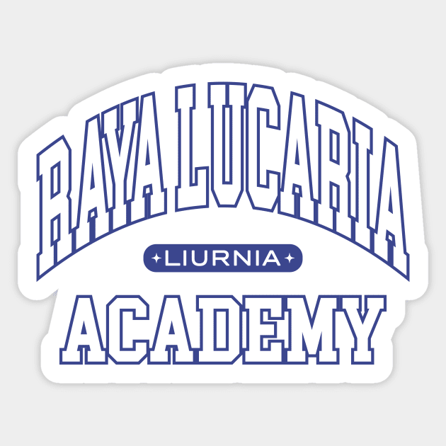 Elden Ring Raya Lucaria Academy Small Sticker by JonOses